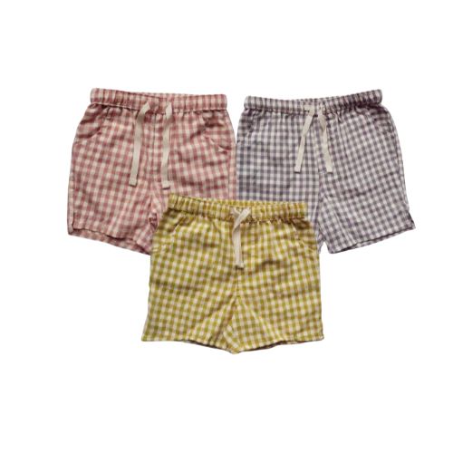 Ollie Gingham Shorts