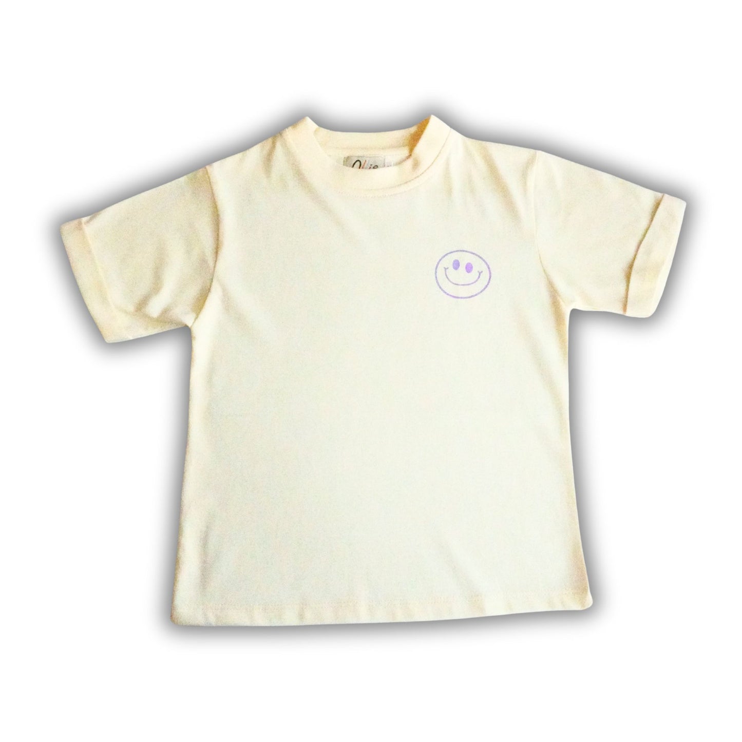 Ollie Happy Tee - Mauve