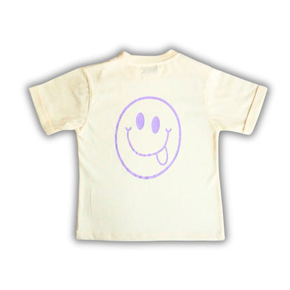 Ollie Happy Tee - Mauve
